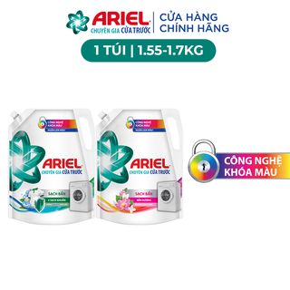 Nước Giặt Ariel Cửa Trước Nhiều Mùi Hương Túi 1.55kg