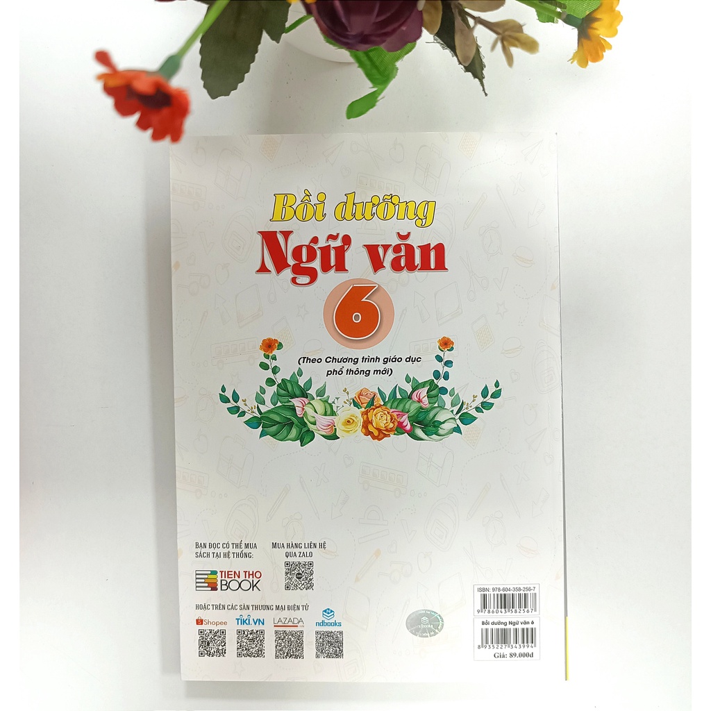 Sách - Bồi dưỡng ngữ văn 6 - Theo chương trình giáo dục phổ thông mới - ndbooks