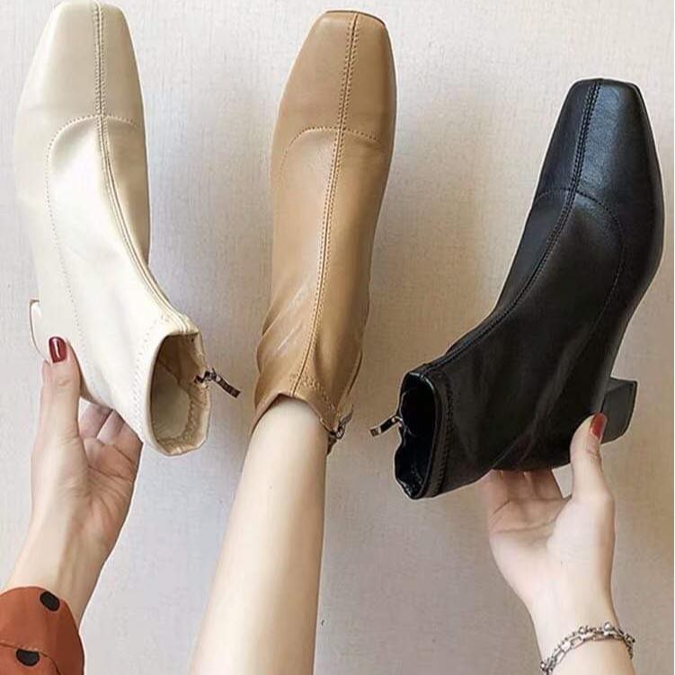 [BOOTS CỰC XINH] Cho các nàng thỏa sức lựa chọn với mọi outfit  - E11 - GIÀY NỮ GOBE