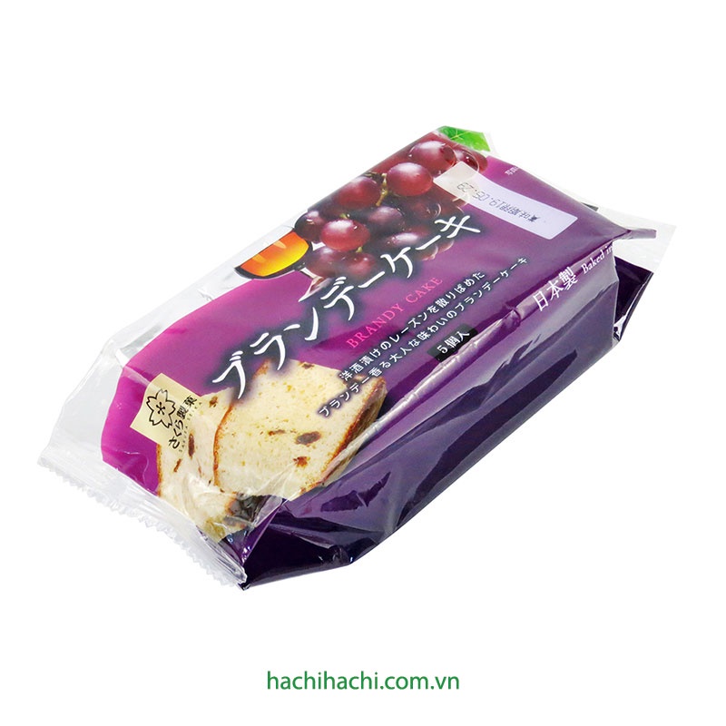 Bánh bông lan nho Sakura (H Food Entertainment) 220g (5 cái) - Hachi Hachi Japan Shop