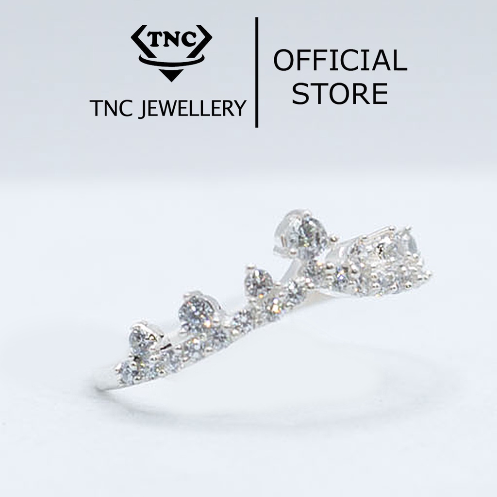Nhẫn Bạc Nữ Vương Miện Công Chúa Princess-Trang Sức TNC JEWELLERY