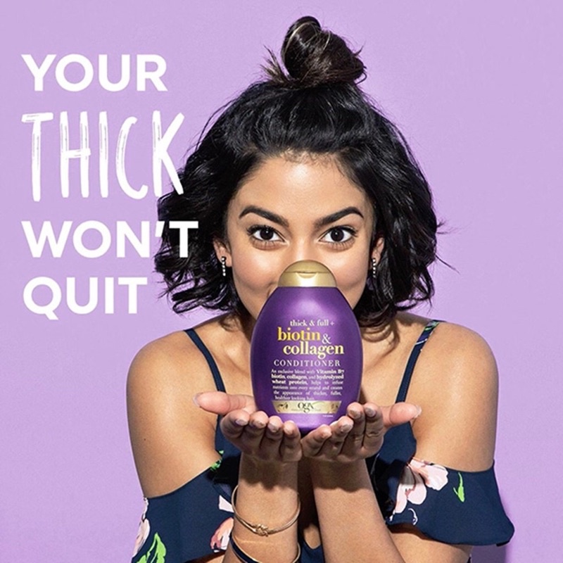 Dầu gội, xả OGX Biotin & Collagen Shampoo - Conditioner 385ml