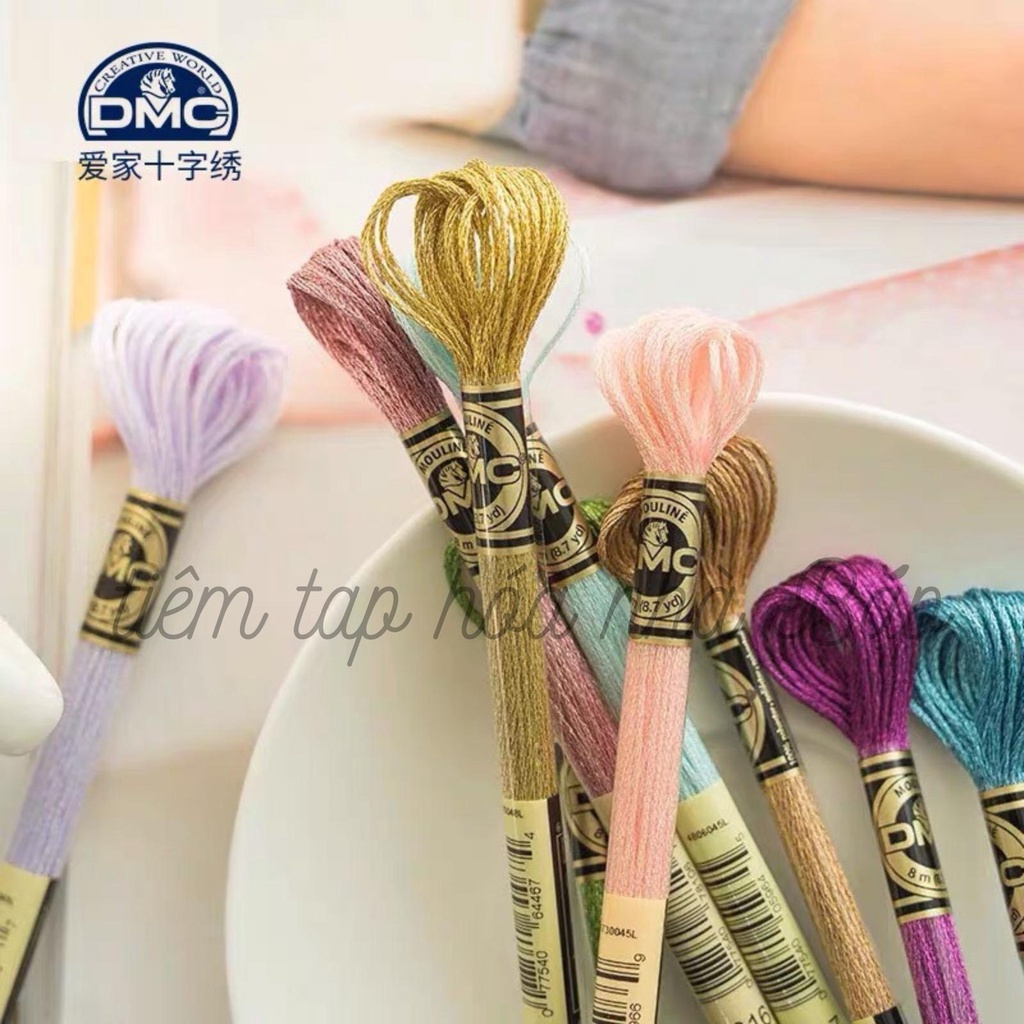 Chỉ Nhũ Kim Tuyến Chính Hãng DMC Pháp
