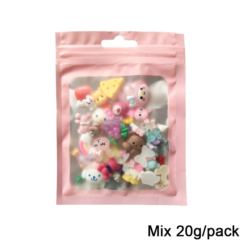 Bán lớn! Túi 20g Phụ Kiện Hoạt Hình Đính Móng Tay Trang Trí