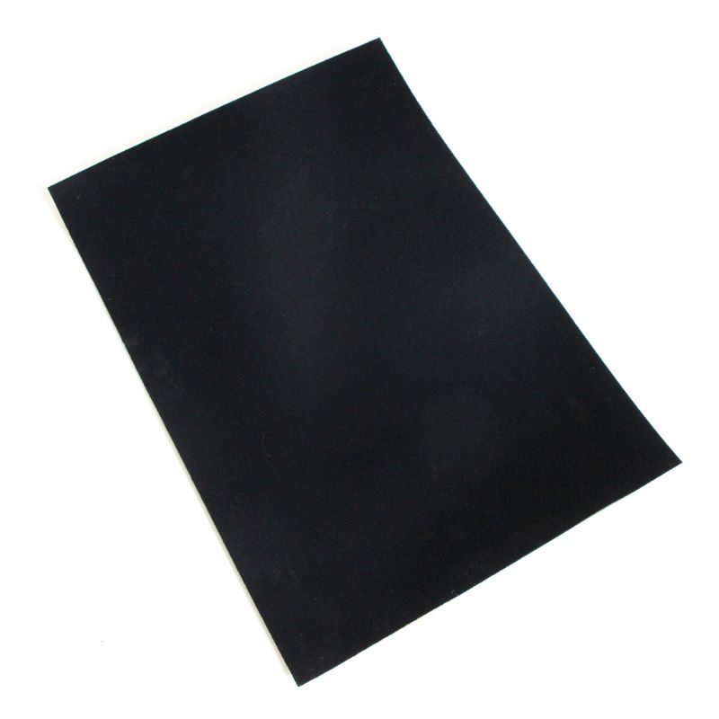 Bộ 10 miếng vải nỉ chất nhung có lưng dính màu đen dùng làm đồ thủ công mỹ nghệ đa năng