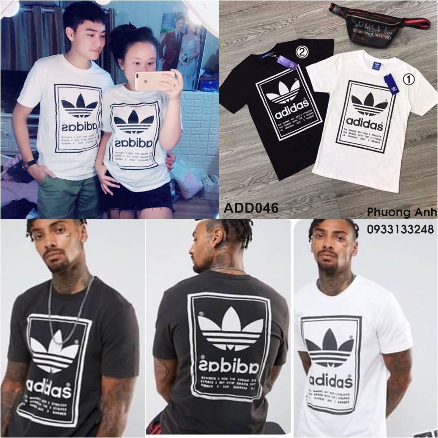 Áo thun A.di.das Thái Lan ADD046, unisex Nam Nữ | Shopee Việt Nam. Mẫu mới 2019. Còn hàng