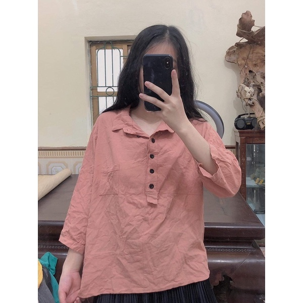 Sơ mi kiểu 2hand đồng giá 35k 1c ạ hàng được shop lọc từng con một ạ độ mới rất cao luôn mỗi mã chỉ có 1 chiếc không có🥲