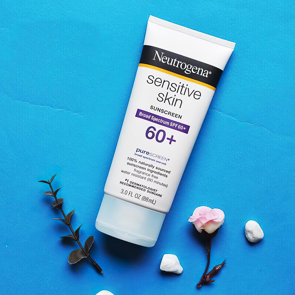 KEM CHỐNG NẮNG cho da nhạy cảm Neutrogena Sensitive Skin Sunscreen SPF 60+