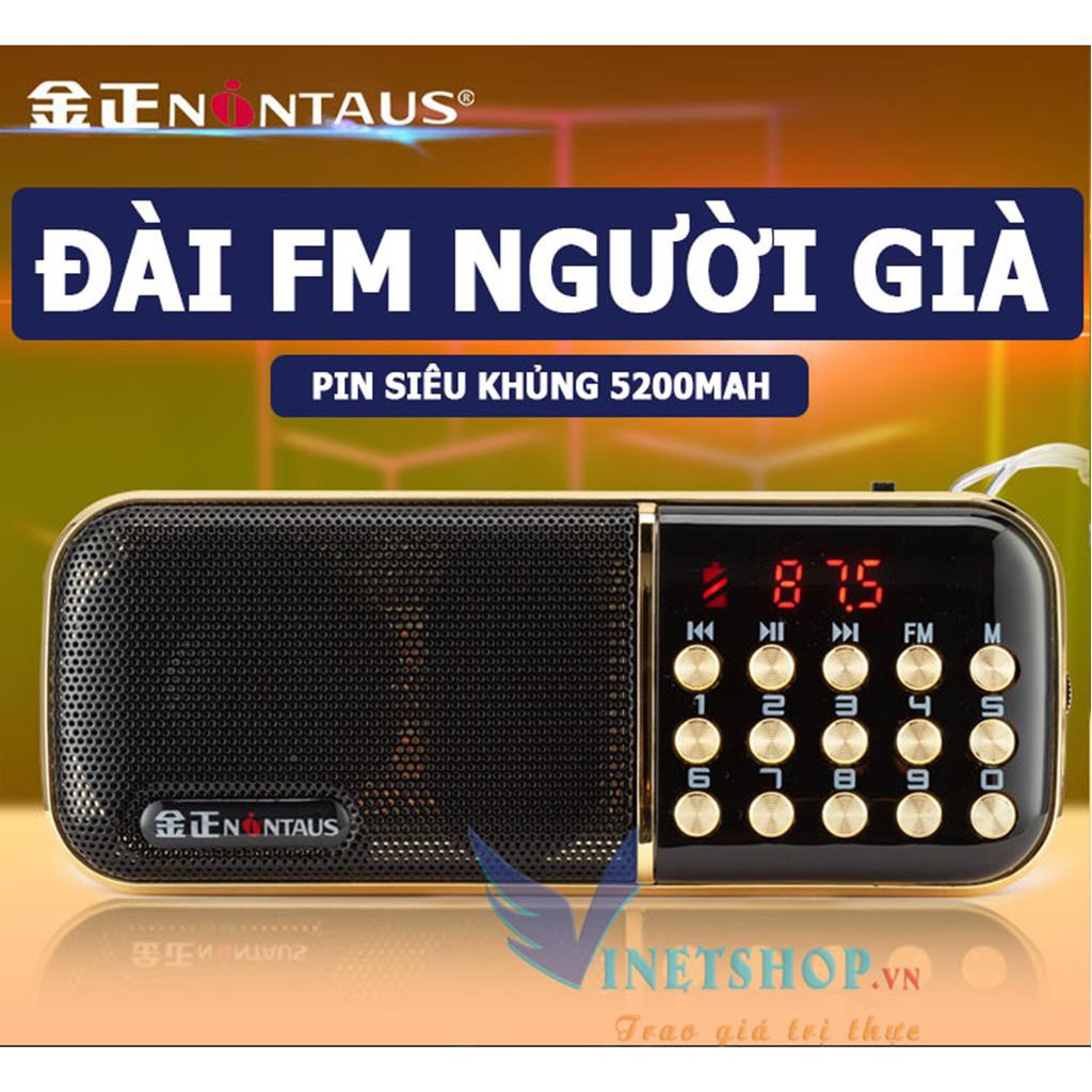 Máy Nghe Nhạc Thẻ Nhớ, Usb, Nghe Kinh Phật, Đài Fm Nontaus B851s -dc3783