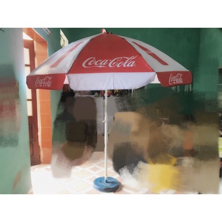 ❅❀Ô dù quảng cáo coca ( đường kính 2m4 ) che mưa . che nắng