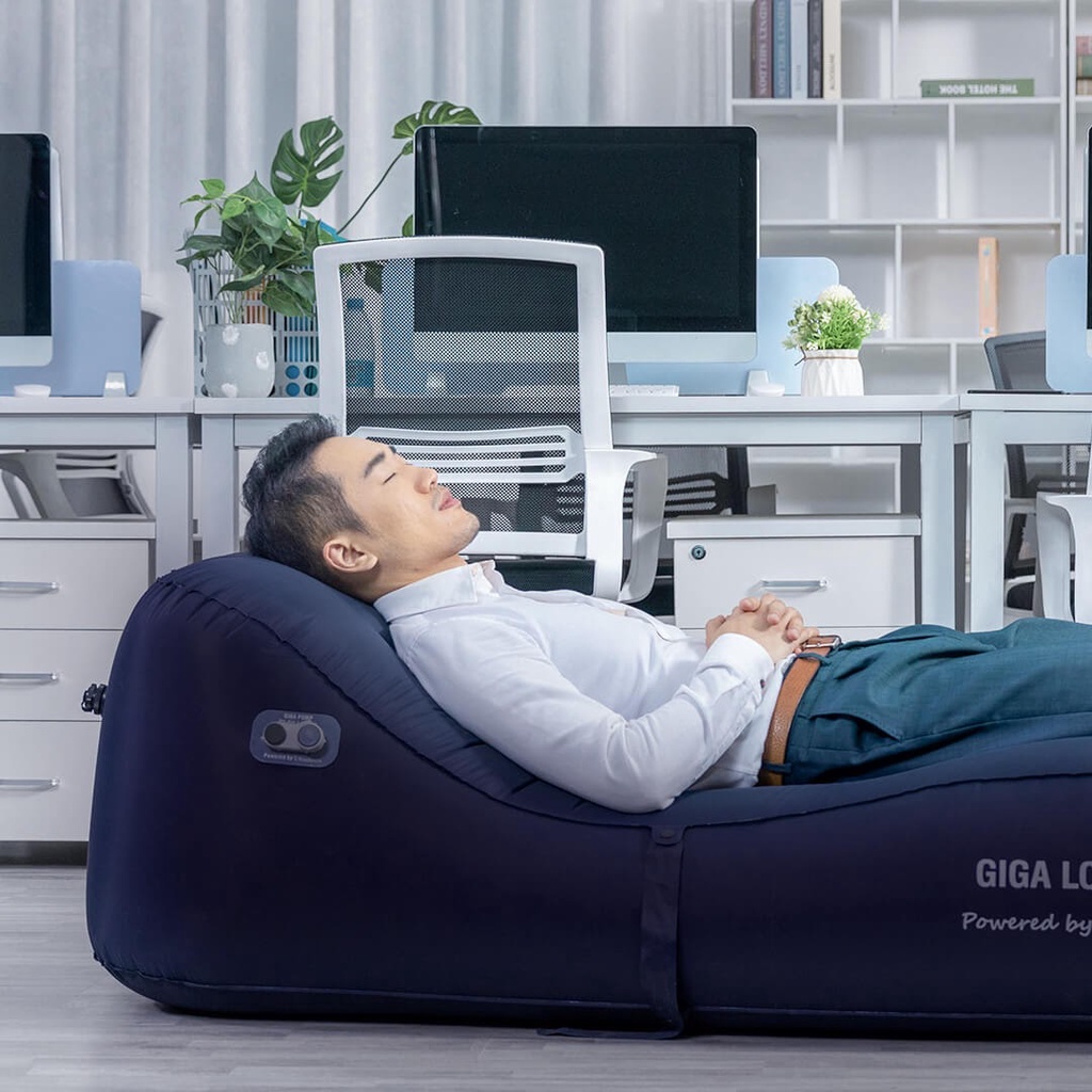 Giường thư giãn bơm hơi tự động MicroNovelty GIGA LOUNGER