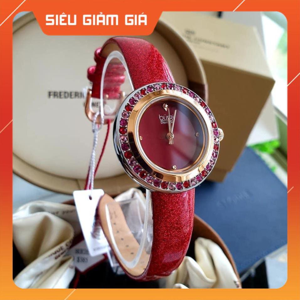 Đồng hồ nữ BURGI BUR265 viền đá Full Box ⚜️Hàng Authentic⚜️