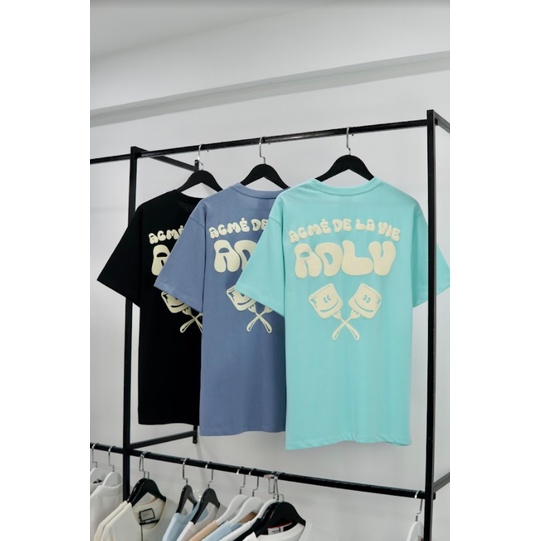 ÁO THUN UNISEX ADLV, ÁO THUN ADLV MARSHMALLOW 4 MÀU BIG SIZE