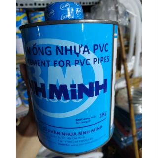 Keo Dán Ống PVC Bình Minh _ hộp 1kg