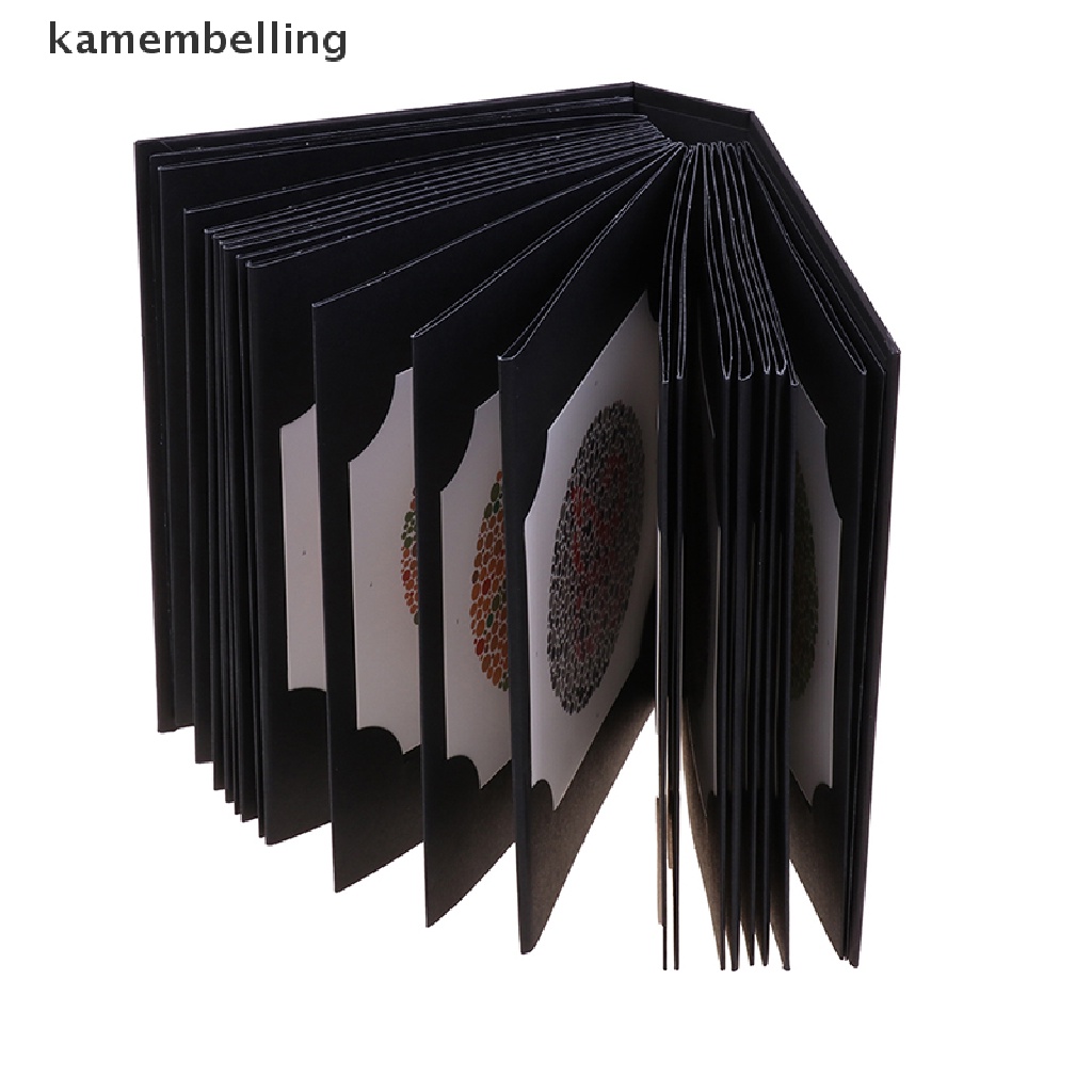 Sách 38 Tấm Giấy Kiểm Tra Đánh Điểm Mù kamembelling Ishihara