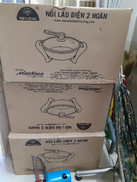 NỒI LẨU ĐIỆN 2 NGĂN KIM CƯƠNG GIẢM 30K