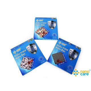 Combo 2 khẩu trang Nano diệt khuẩn cao cấp