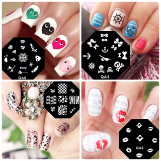 Bảng in móng stamping nail QA7,8,9,10,11,12
