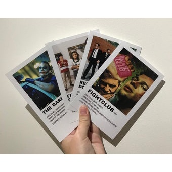 Combo 16 tấm hình wall collage dán tường- trang trí phòng ngủ Poster Flim