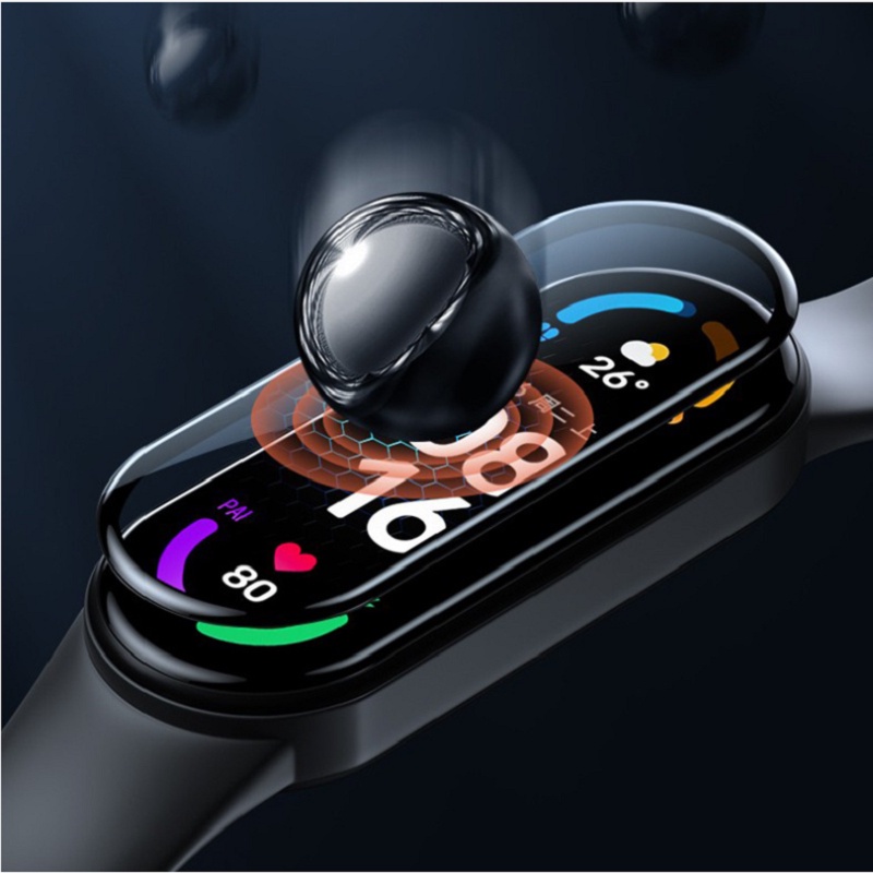 Miếng Dán Bảo Vệ Màn Hình Cong 3D Cho Xiaomi Mi Band 7 Miband 7