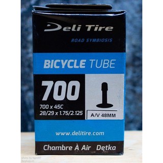 Ruột xe đạp deli 700c van mỹ