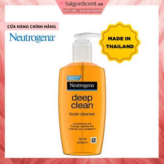Sữa rửa mặt sạch sâu Neutrogena Deep Clean Facial Cleanser ( 150mL )
