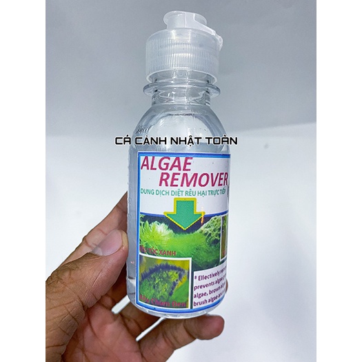 DIỆT RÊU HẠI CHO BỂ CÁ CẢNH ALGAE REMOVER AQUA-NET 100ML