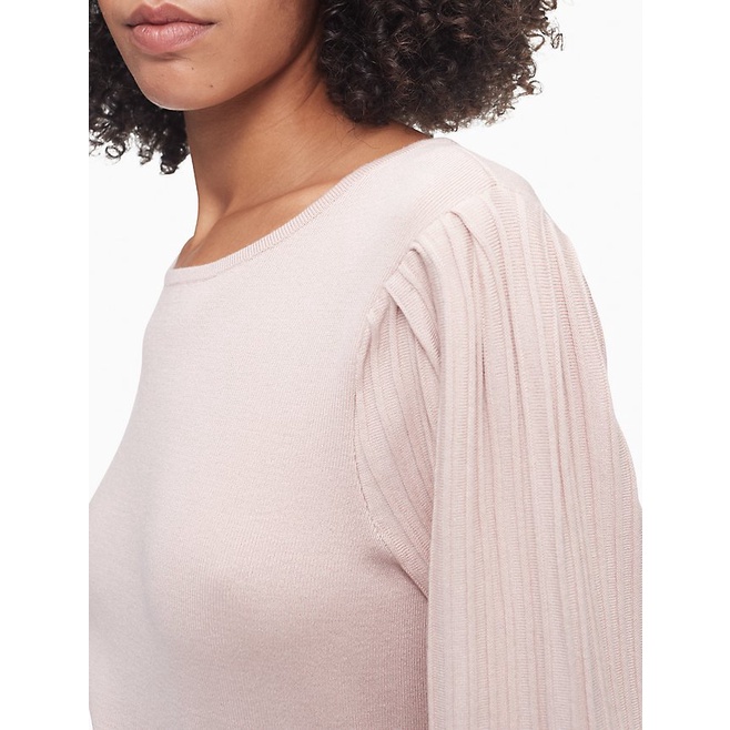 Đầm thun phối 2 loại vải Ribbed Belted Dress