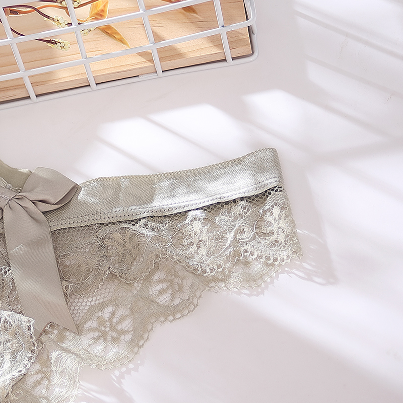 AOFEIQIKE Quần lót ren hoa phong cách gợi cảm size S-XL