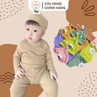 Bộ Dài Tay Cho Bé 💖 Bộ Len Tăm Dài Tay Minky Mom SIMPSON 💖chất len tăm cao cấp form siêu đẹp bé mặc ngủ bao ấm .