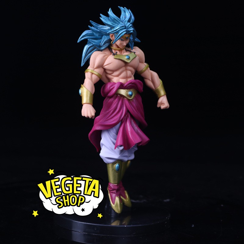 Mô hình Broly Super Saiyan God - Mô hình Dragon Ball - Broly SSJ God - Broly tóc xanh - Cao 20cm - Fullbox