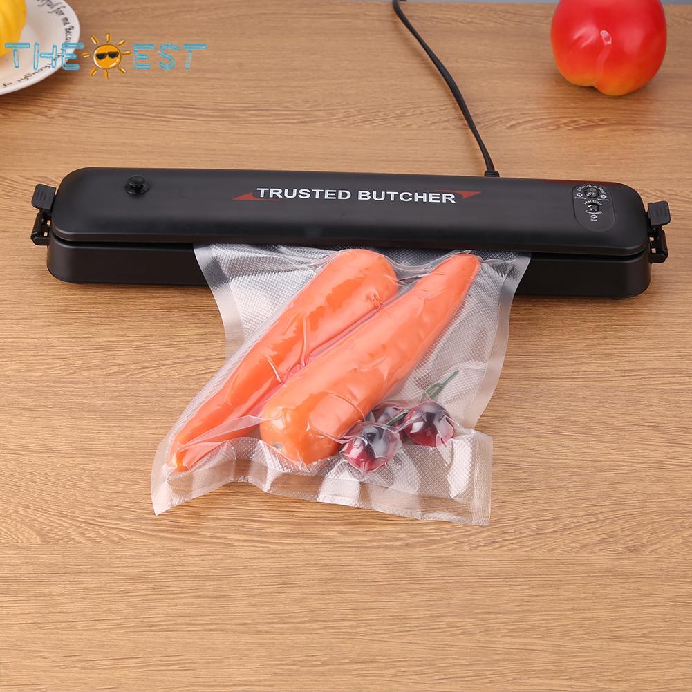 Máy Hàn Miệng Túi Chân Không Kèm 10 Túi Đựng Thực Phẩm Tiện Dụng