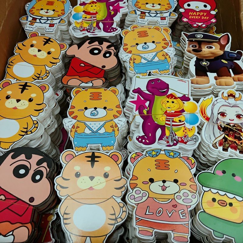 Bao Lì Xì Hoạt Hình Chibi nhiều Mẫu Bìa Cứng Chuẩn Loại 1, To Dày và Chắc Chắn