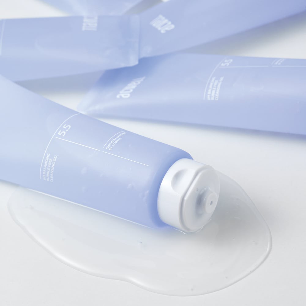 Sữa Rửa Mặt Dạng Gel Acwell pH Balancing Bubble Free Dịu Nhẹ 160ml