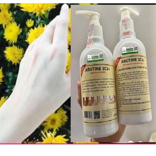 Ủ Trắng ABUTINE 3C3, Tắm trắng Toàn Thân Nhanh Chóng TẶNG KEM KÍCH TRẮNG.