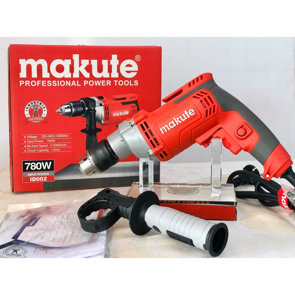 Khan điện cầm tay đầu 13 Makute id003- Máy khoan động lực máy chính hãng thương hiệu nhật