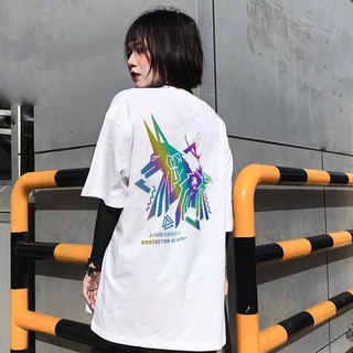 Áo Thun Unisex Tay Lỡ Anubis And Hades Phản Quang 7 Màu