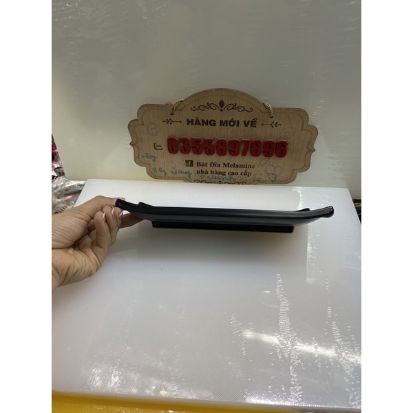 Đĩa chữ Nhật 22x9,5cm