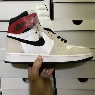 Jordan 1 Xám Cổ Đỏ (Full Hộp + Ảnh Thật )