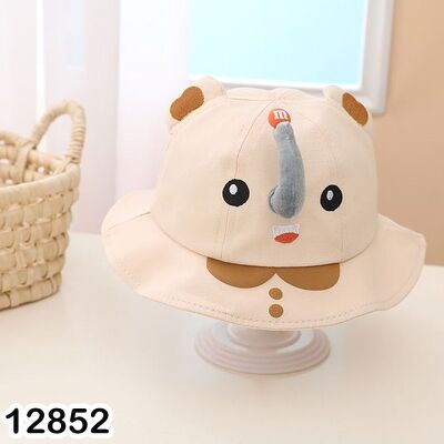 NÓN VÀNH HÌNH VOI CON DỄ THƯƠNG NHIỀU MÀU CHO BÉ 1-3T