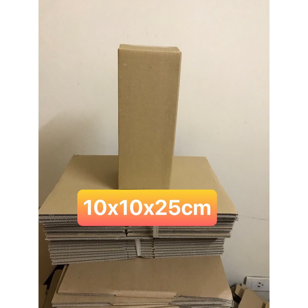 10x10x25 Hộp carton đóng hàng