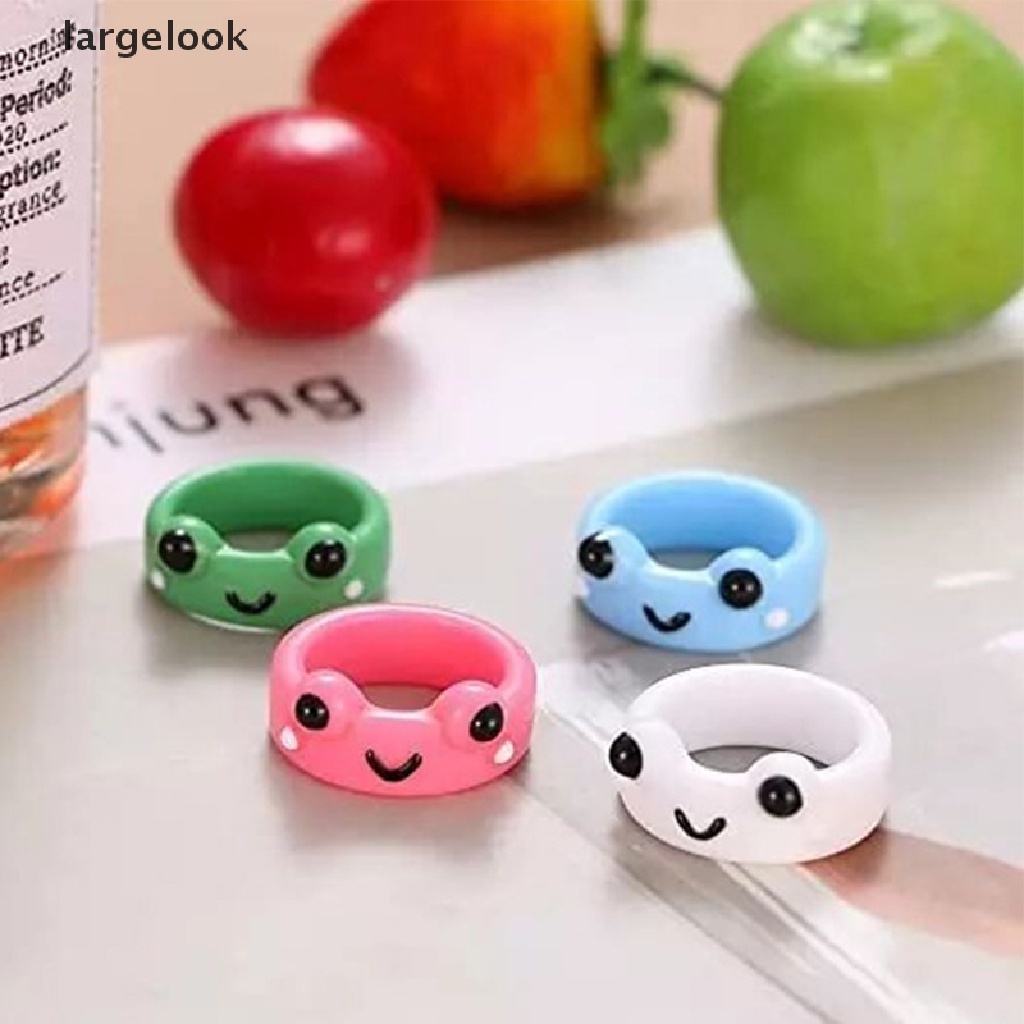 Nhẫn đeo ngón tay thiết kế hình chú ếch/ chú gà hoạt hình đáng yêu làm quà tặng dành cho nữ