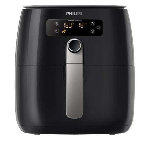 Nồi chiền không dầu philips HD9745, 1500W, công nghệ Loại bỏ chất béo, có vĩ nướng bánh, bảo hành 2 năm toàn cầu