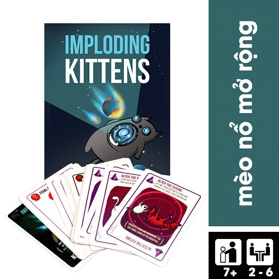 Exploding Kitten Expansion 04 bản mèo nổ mở rộng mới nhất 2018 (news)