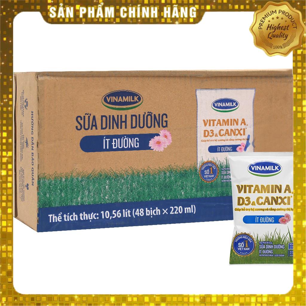 Sữa tươi vinamilk bịch 220ml/1 túi