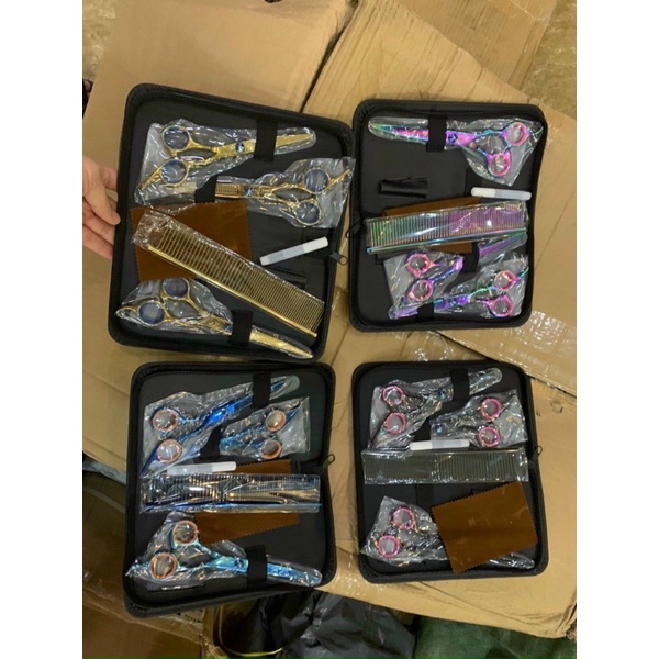 Bộ Kéo Cắt Tỉa Lông Chó Mèo Hàng Đẹp