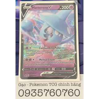 Thẻ bài Pokemon TCG : Promo Hatterene V (Hatterene V - SWSH055 - Promo) chính hãng