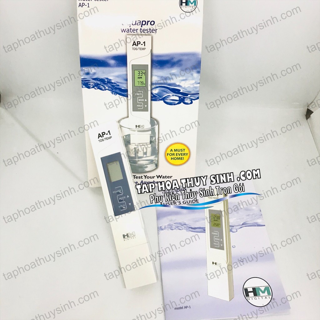 BÚT ĐO TDS AP1 CHÍNH HÀNG HMDigital- MỸ - BH 6 THÁNG