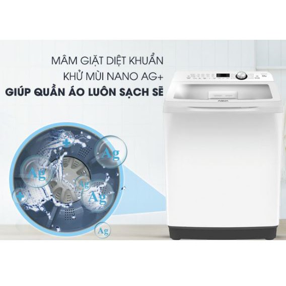 Máy giặt Aqua 10 Kg AQW-FR100ET W