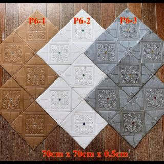 Xốp dán tường giả da giá rẻ